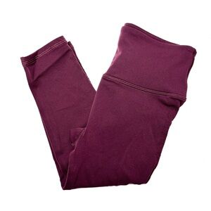 Lululemon warp knit crop leggings size 4